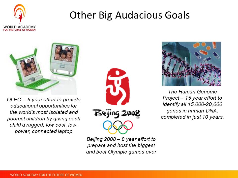 Other Big Audacious Goals