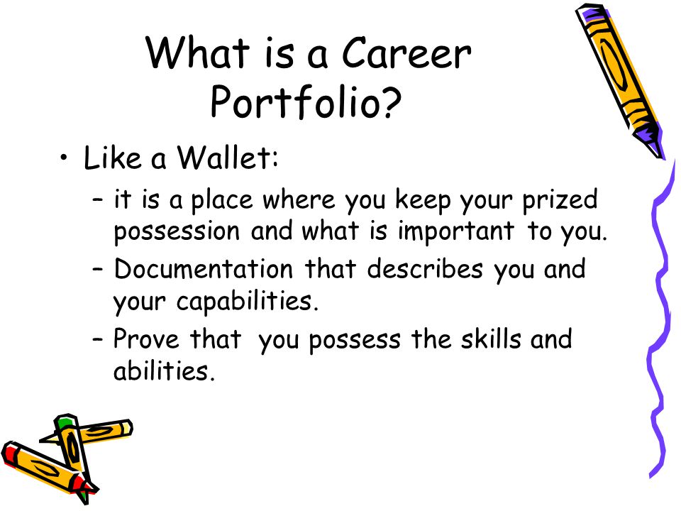 What is a Career Portfolio
