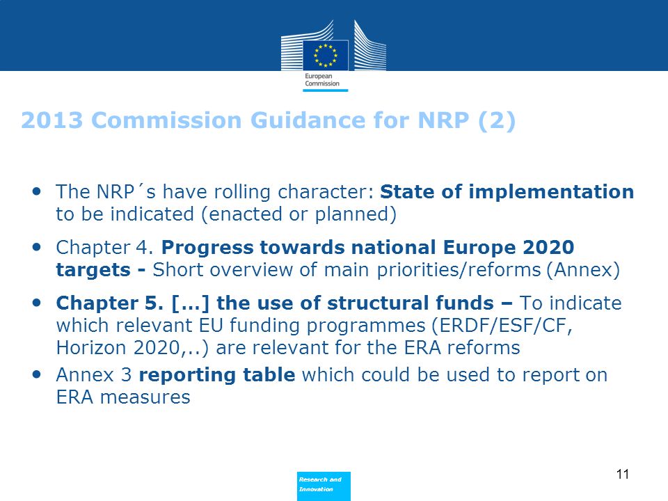 2013 Commission Guidance for NRP (2)