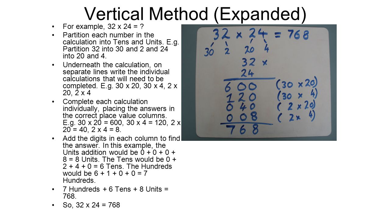 Vertical Method (Expanded)