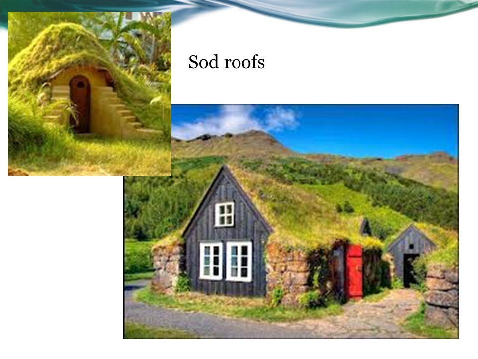 Sod roofs