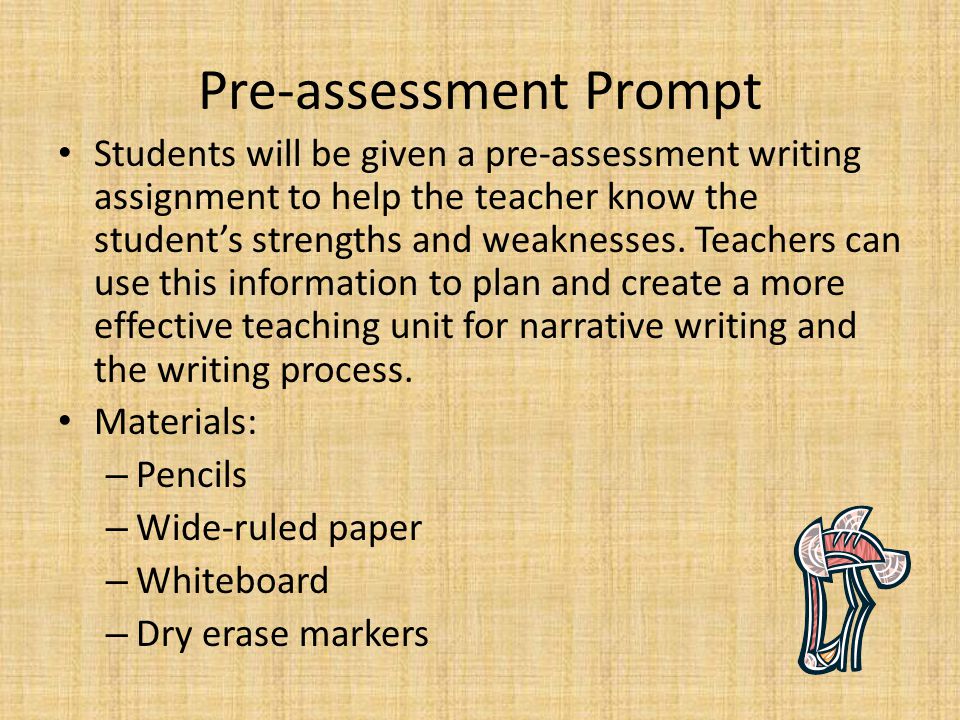 Pre-assessment Prompt