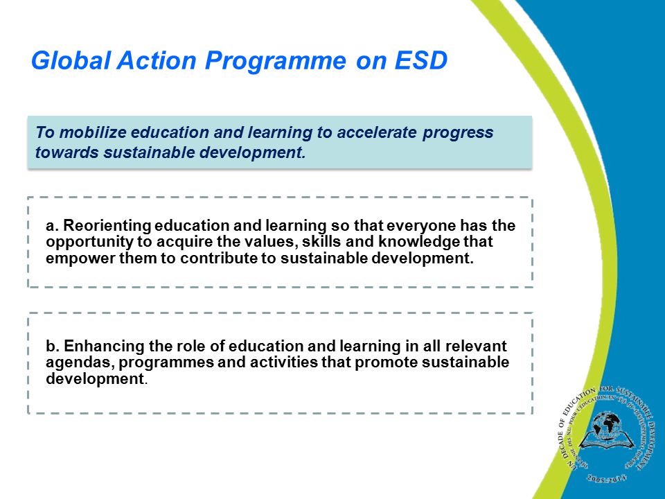 Global Action Programme on ESD
