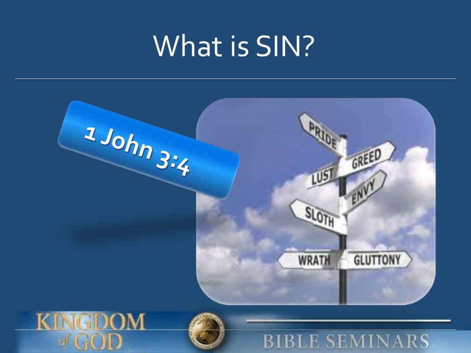 What is SIN 1 John 3:4