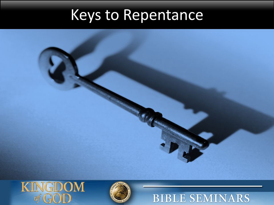 Keys to Repentance