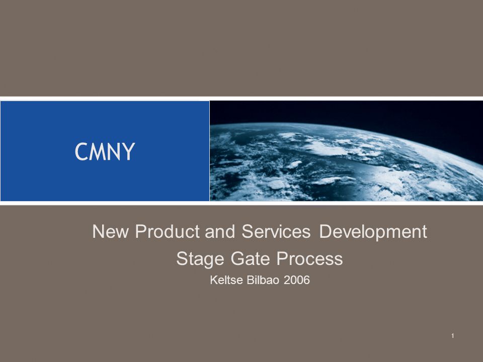 New Product and Services Development