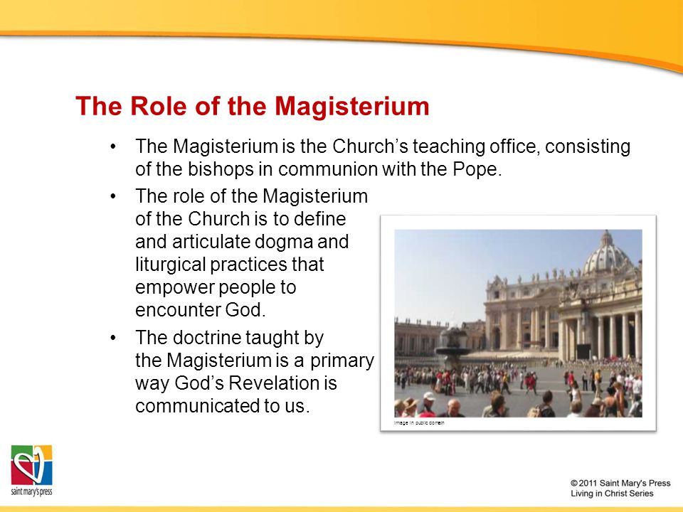 The Role of the Magisterium