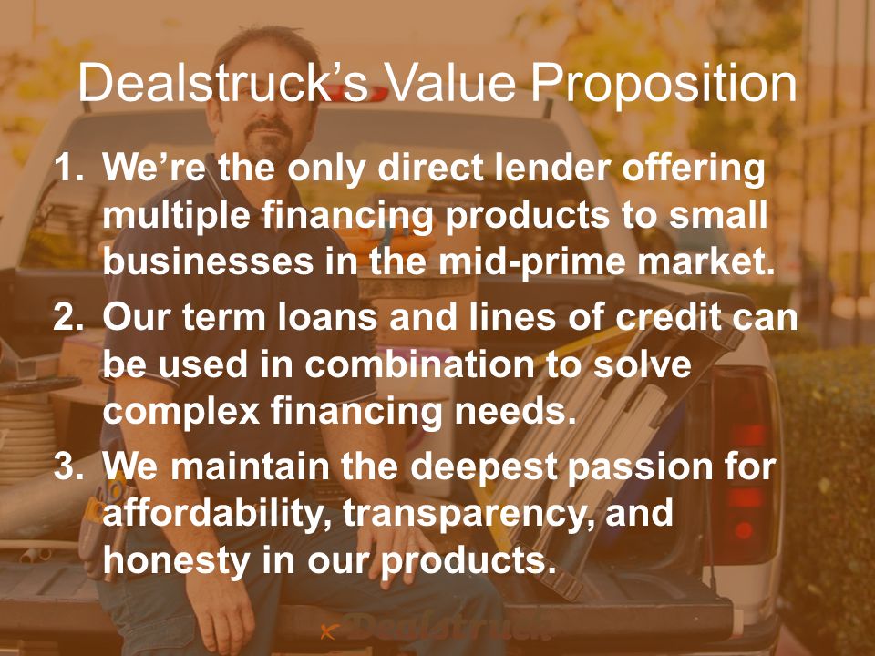 Dealstruck’s Value Proposition
