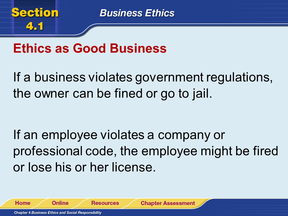 Ethics as Good Business
