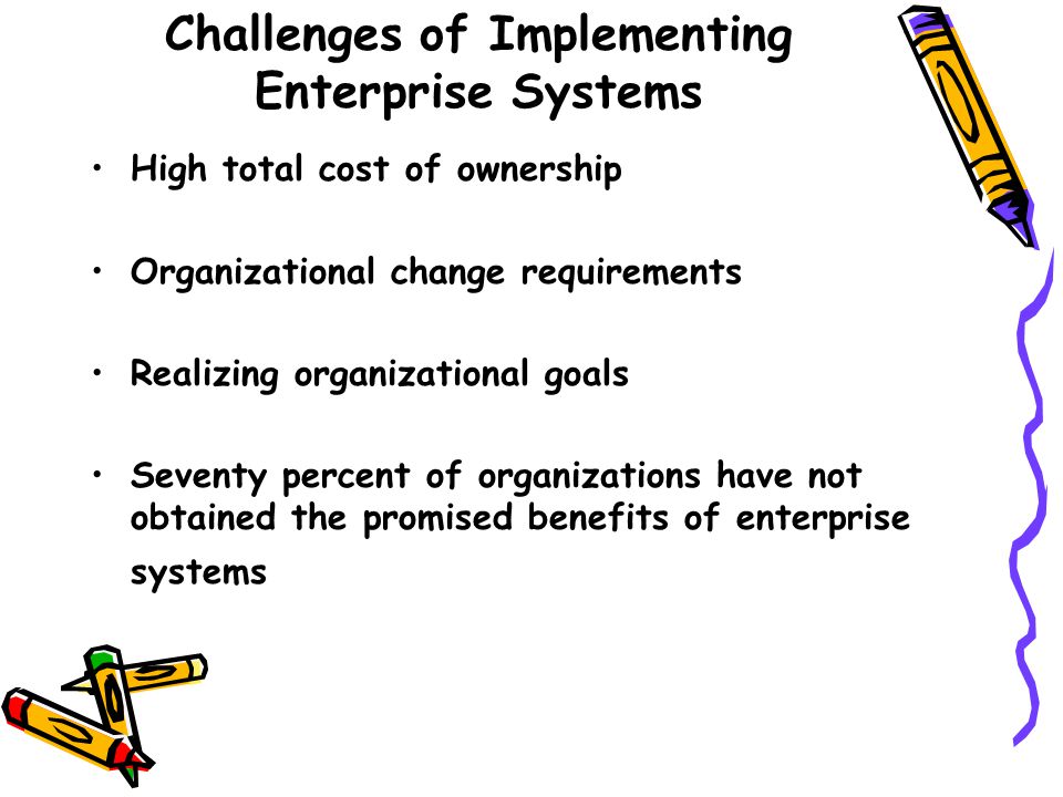 Challenges of Implementing Enterprise Systems