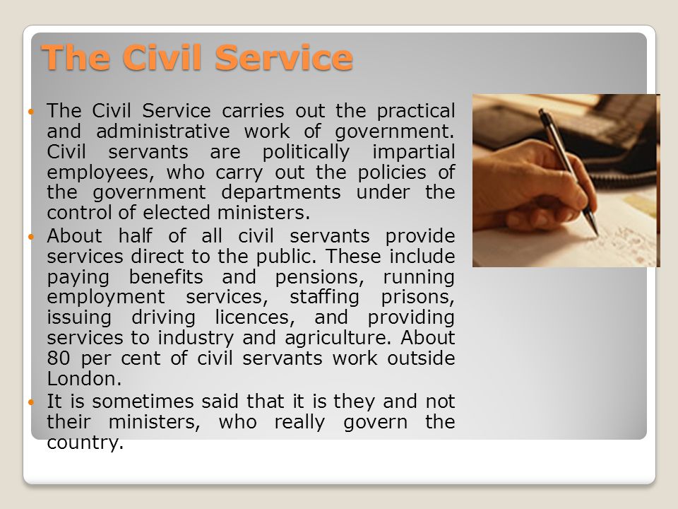 The Civil Service