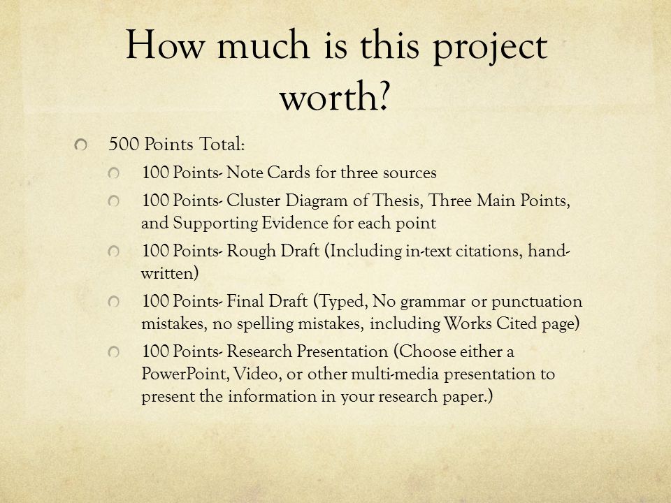 How much is this project worth