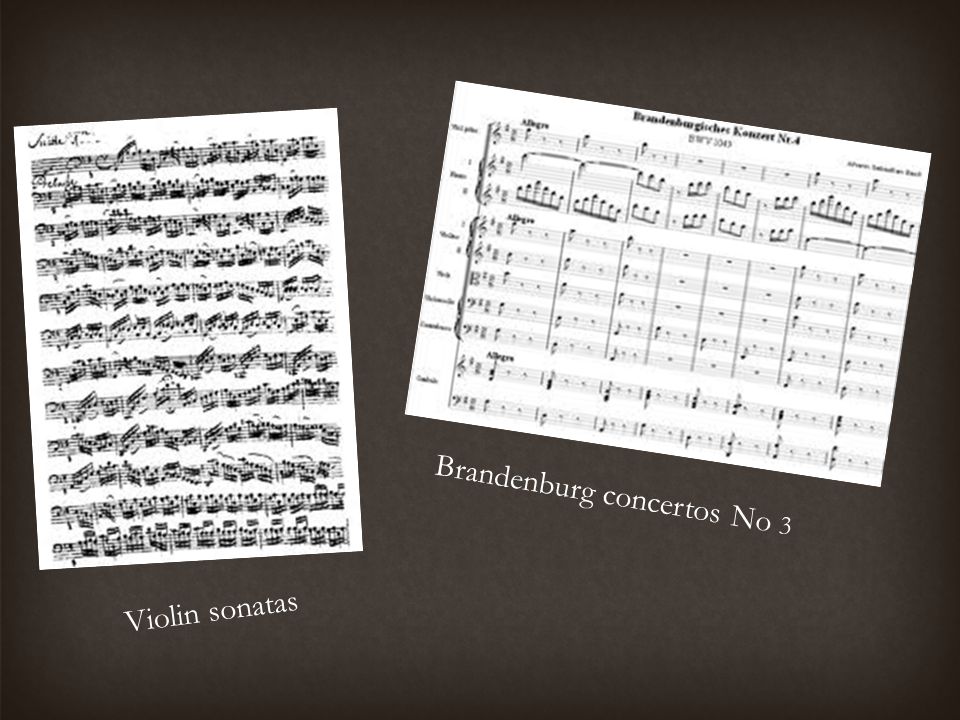 Brandenburg concertos No 3