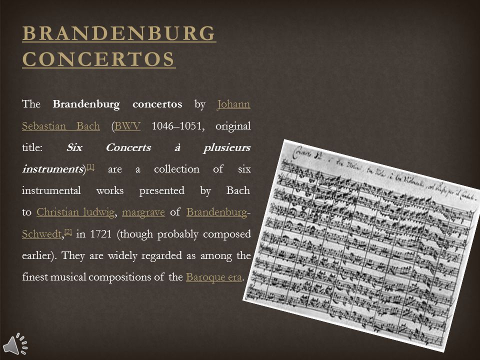 brandenburg concertos