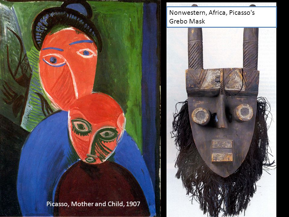 Nonwestern, Africa, Picasso s Grebo Mask