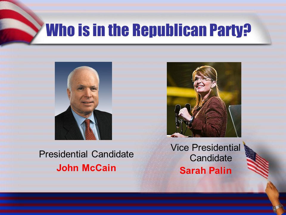 Who is in the Republican Party