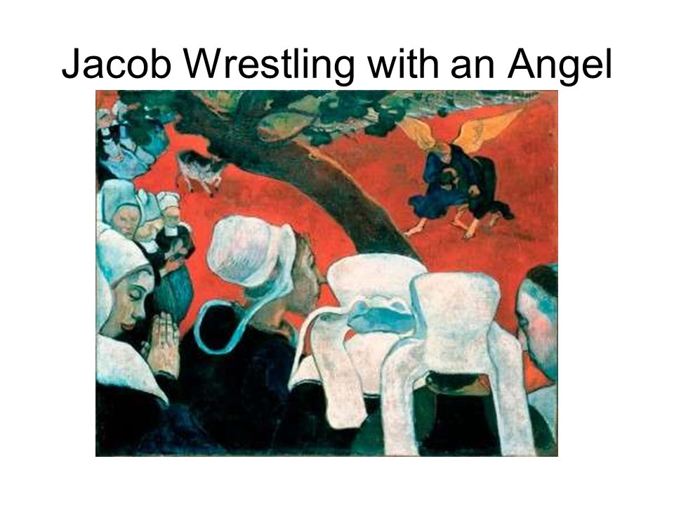 Jacob Wrestling with an Angel