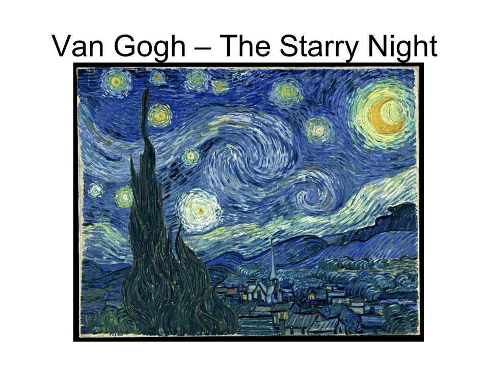 Van Gogh – The Starry Night