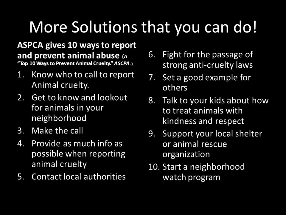 More Solutions that you can do!