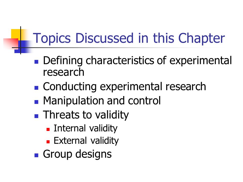 Topics Discussed in this Chapter