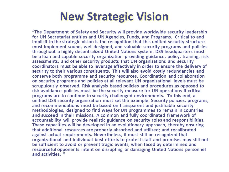 19/04/2017 New Strategic Vision.
