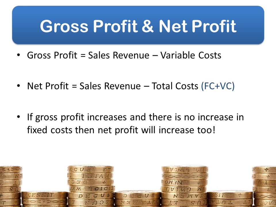 Gross Profit & Net Profit