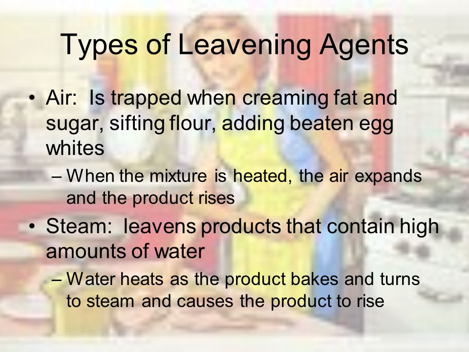 Types of Leavening Agents