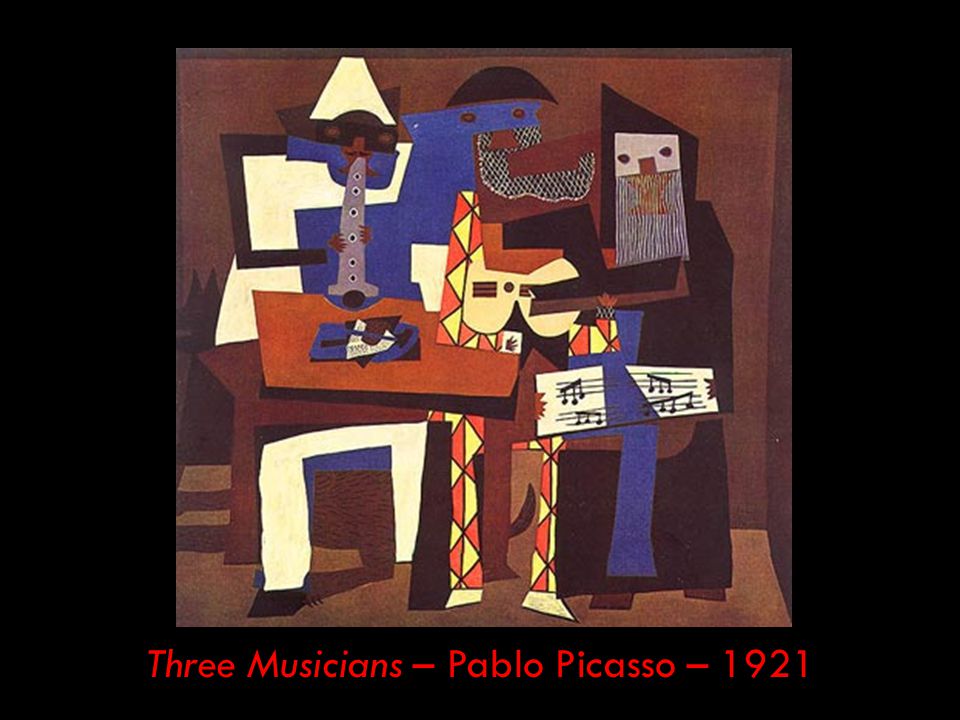 Three Musicians – Pablo Picasso – 1921