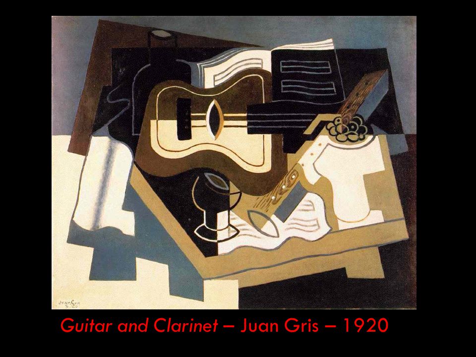 Guitar and Clarinet – Juan Gris – 1920