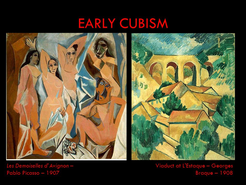 EARLY CUBISM Les Demoiselles d’Avignon – Pablo Picasso – 1907