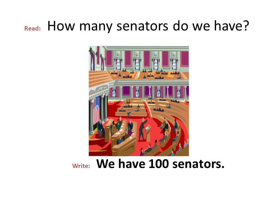 Read: How many senators do we have