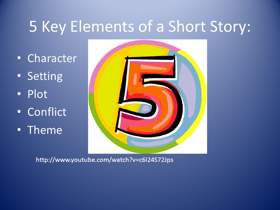 5 Key Elements of a Short Story: