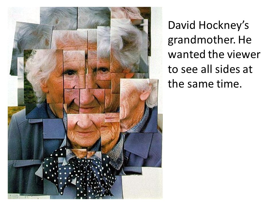 David Hockney’s grandmother