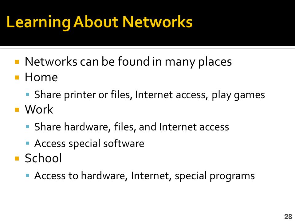 Learning About Networks