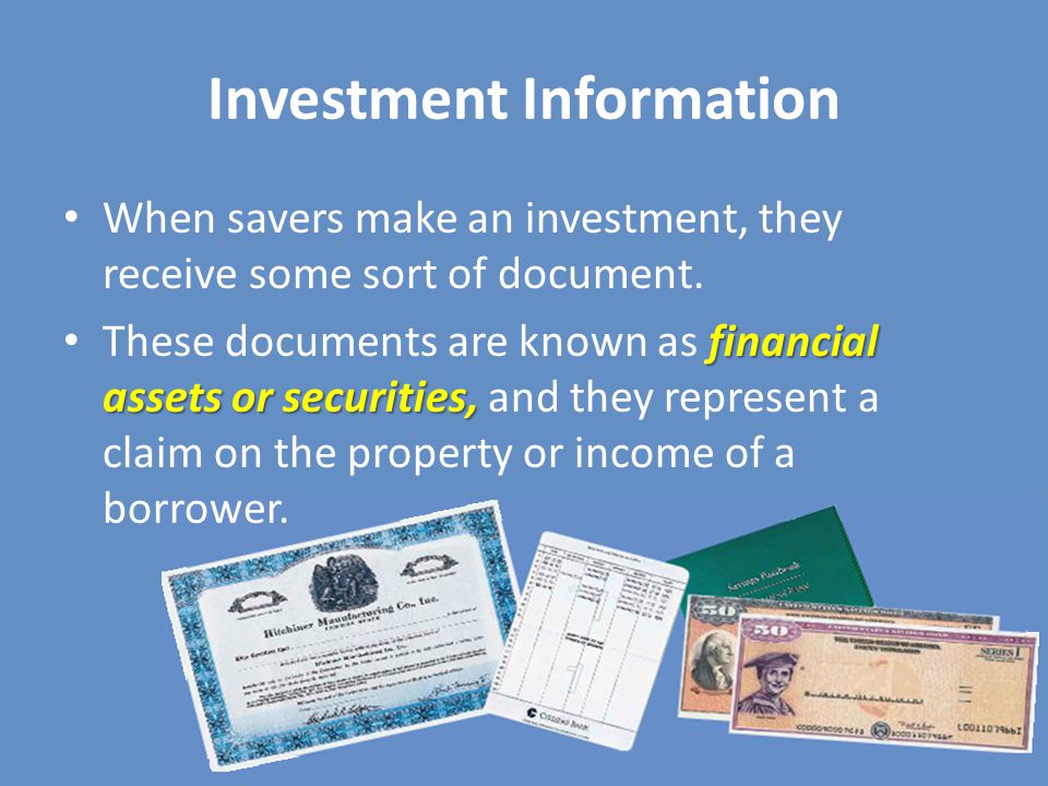 Investment Information