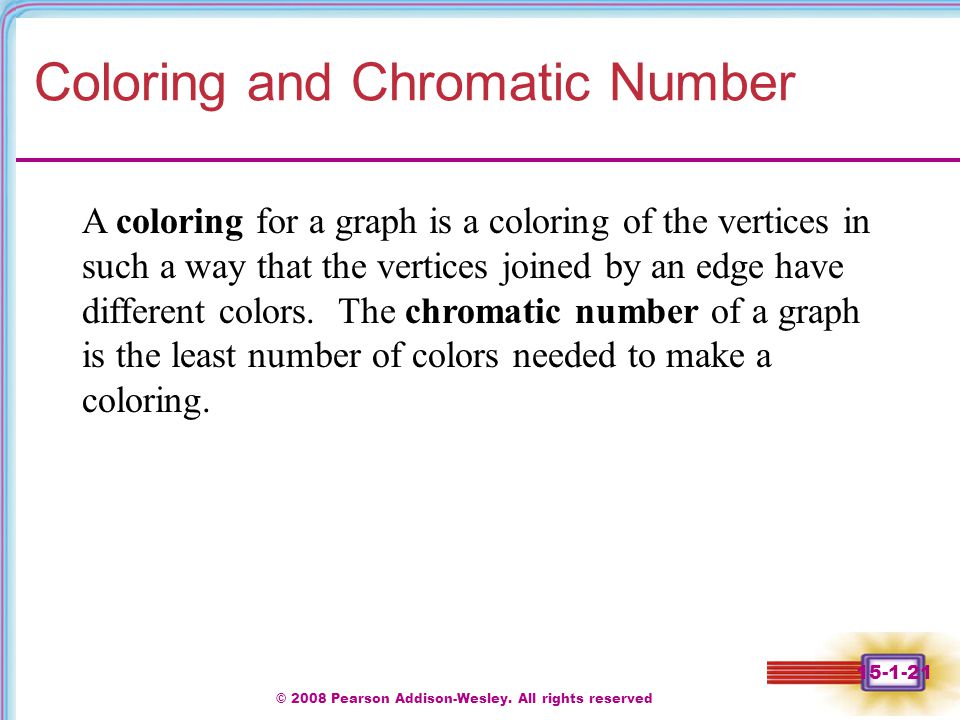 Coloring and Chromatic Number