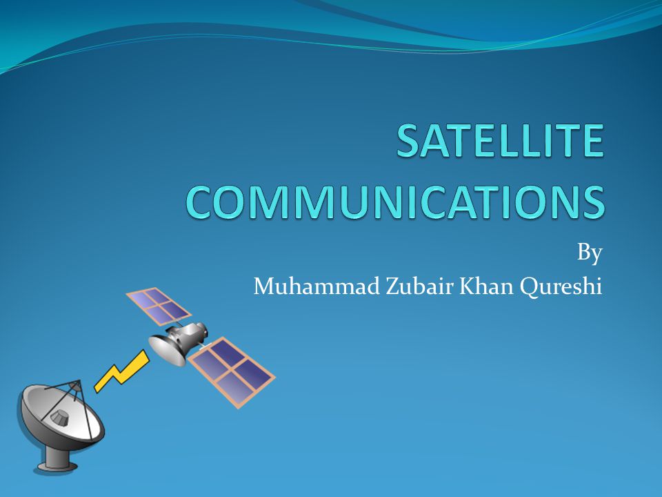 Satellite Communications Ppt Video Online Download