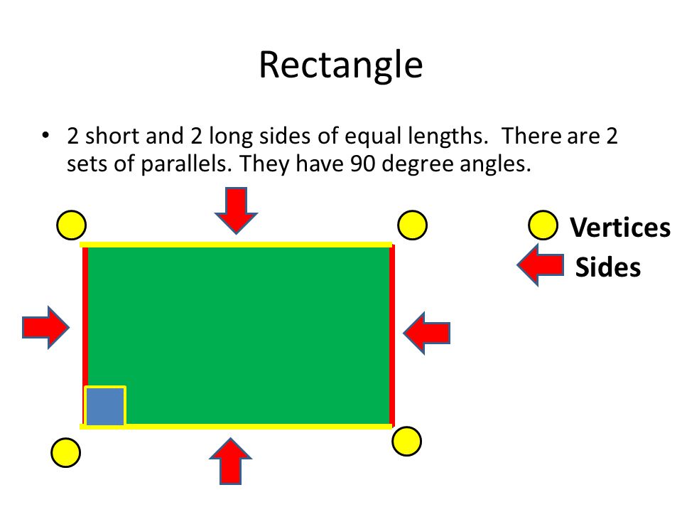 Rectangle Vertices Sides