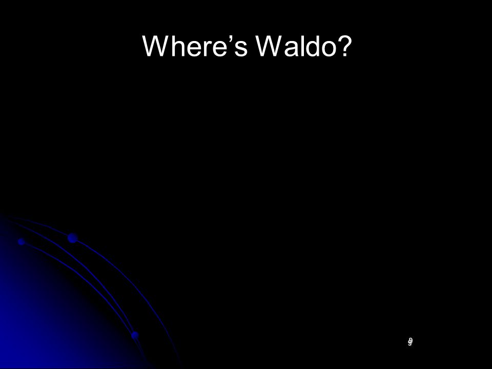 Where’s Waldo 9