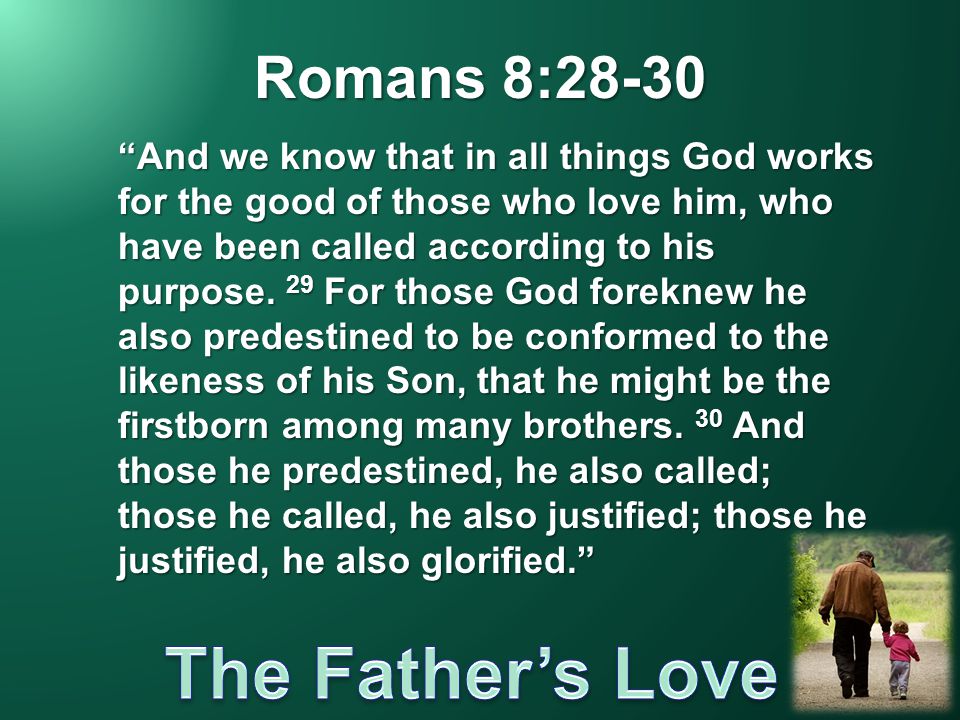 Romans 8:28-30