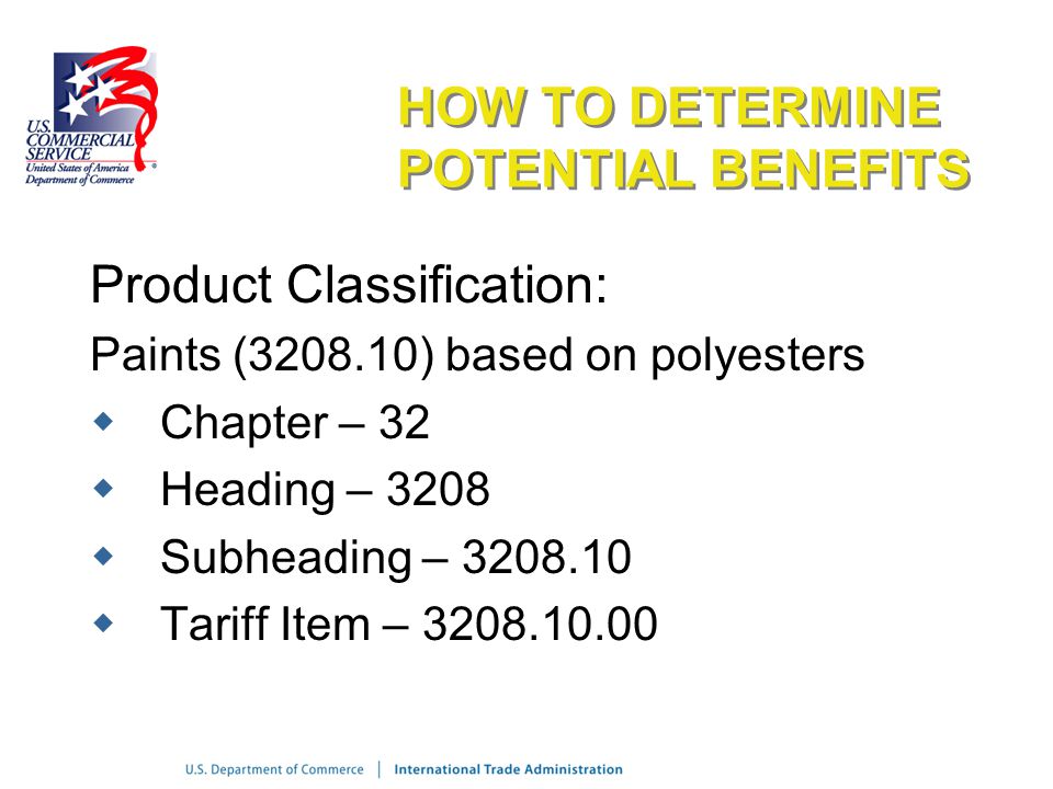 HOW TO DETERMINE POTENTIAL BENEFITS