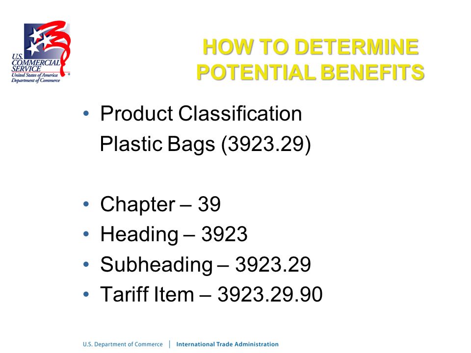 HOW TO DETERMINE POTENTIAL BENEFITS