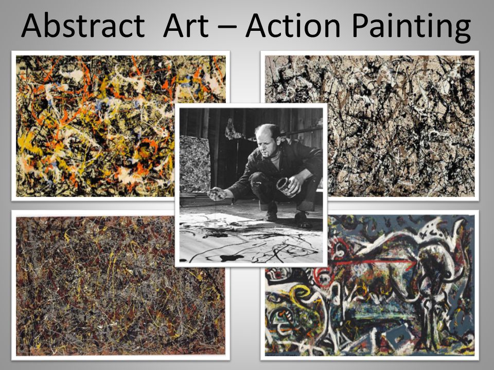 Abstract Art – Action Painting