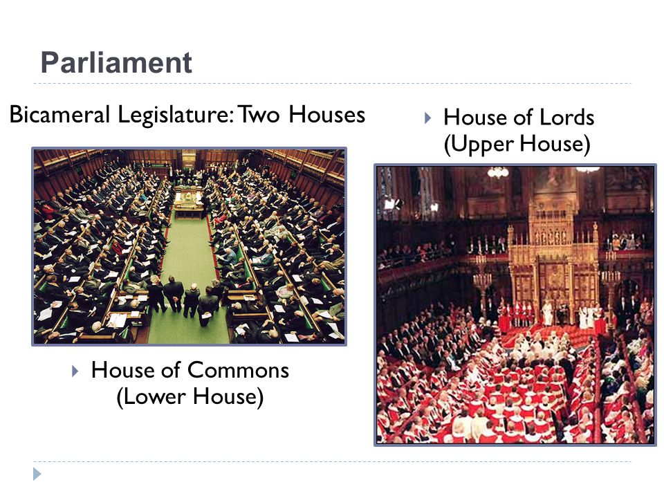 House of Commons (Lower House)