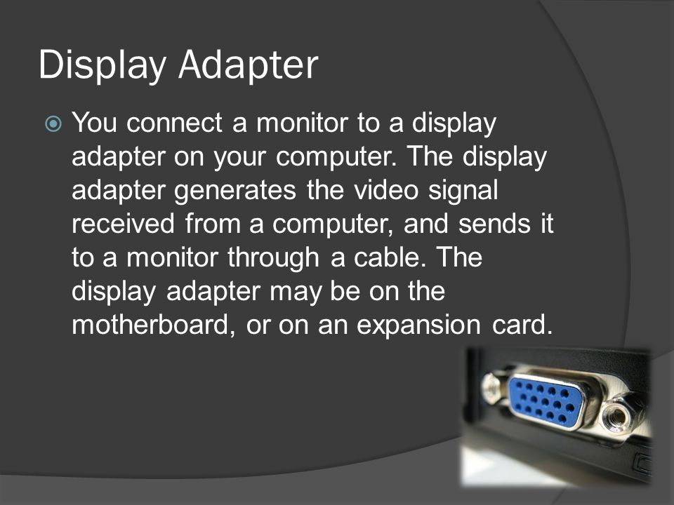 Display Adapter