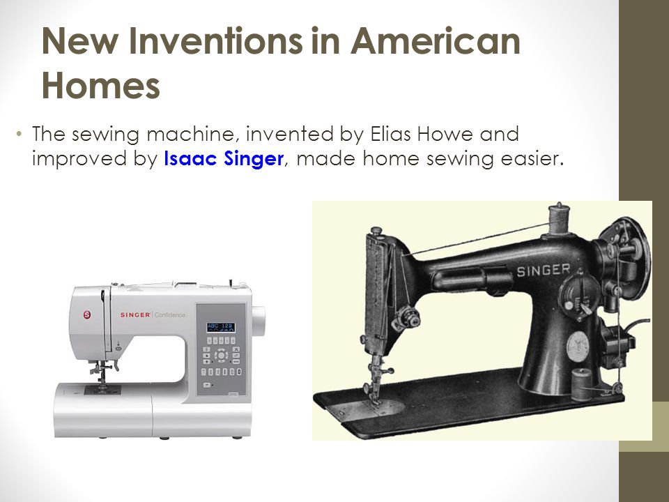 New Inventions in American Homes