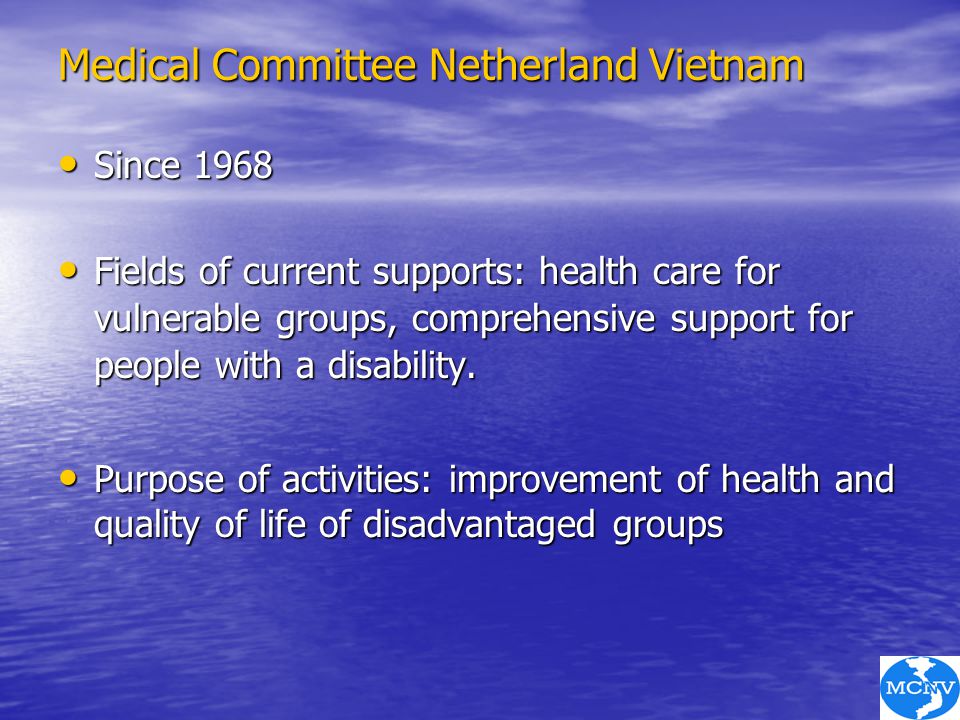 Medical Committee Netherland Vietnam