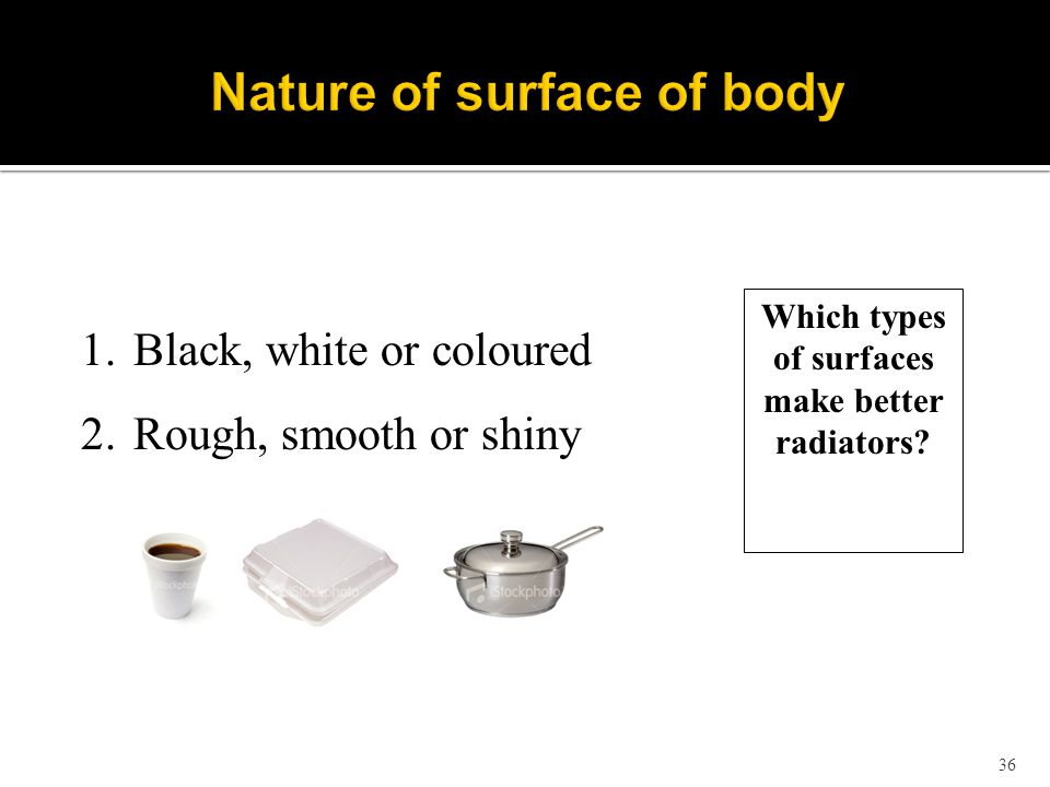Nature of surface of body