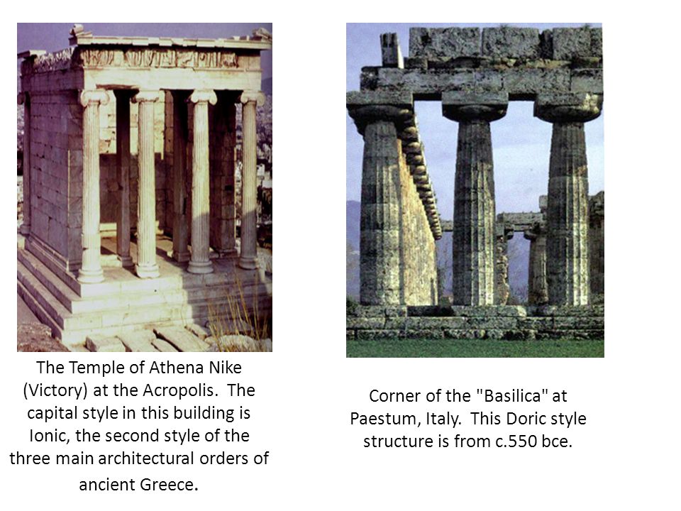 The Temple of Athena Nike (Victory) at the Acropolis