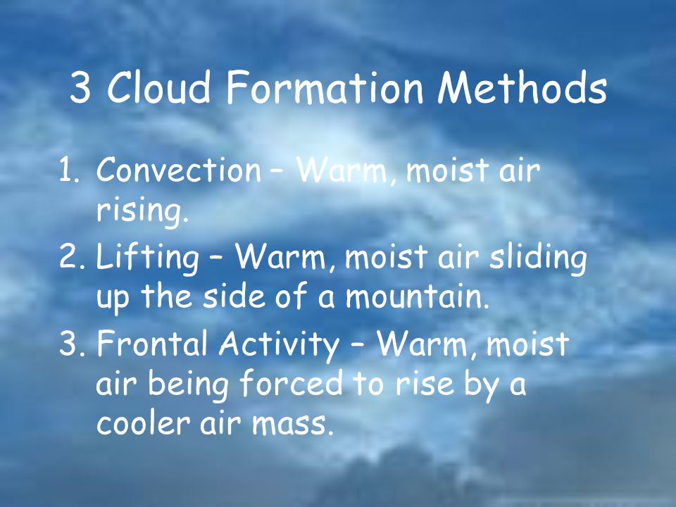 3 Cloud Formation Methods